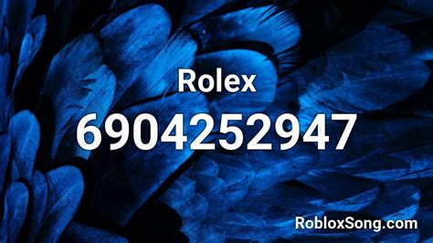 music id for rolex|roblox music id 2022.